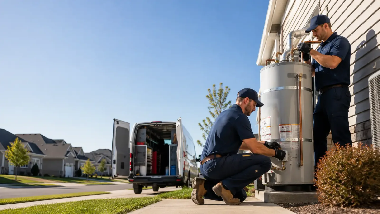 Water Heater Installation in Versailles, IL